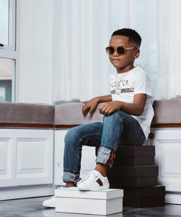 "He is very handsome"- See Photos of the young son of Kwadwo Sarfo Jnr as he celebrates his birthday