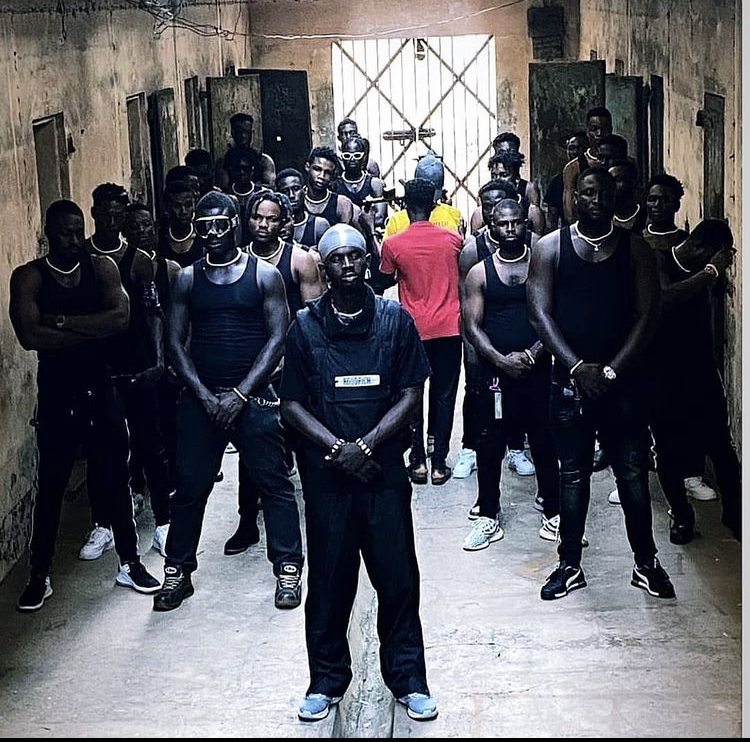 (Photos)Behind The Scenes Pictures Of Black Sherif "3rd Sermon" Video Pops Up