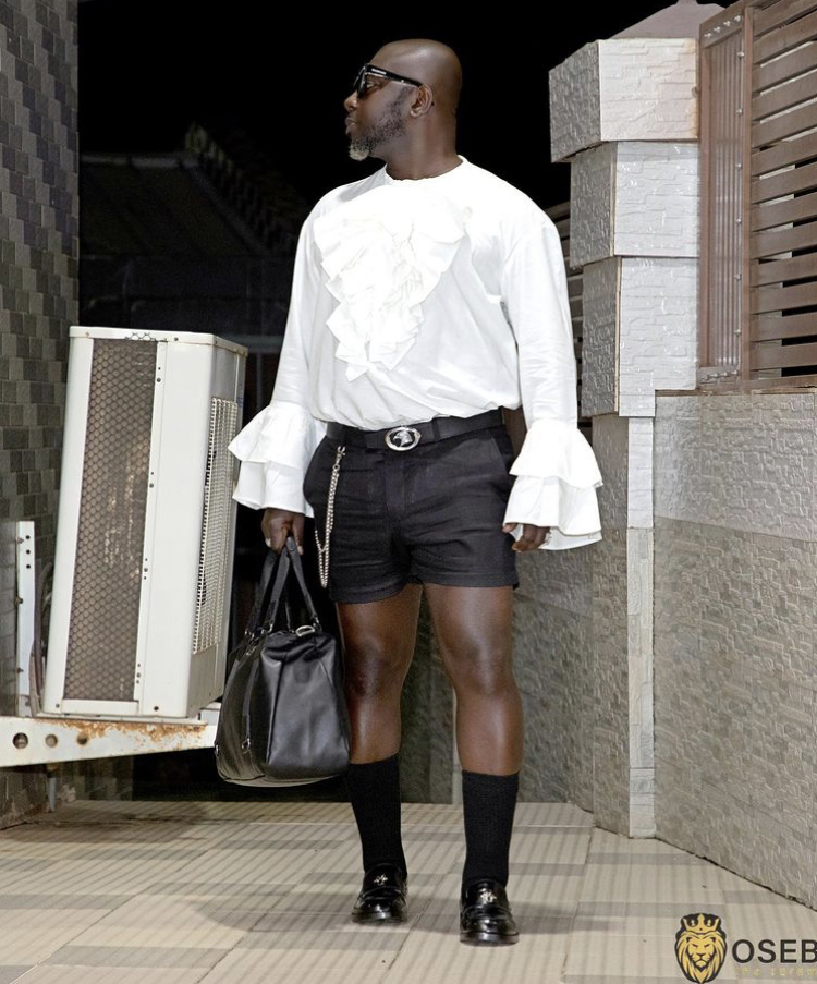 Fashion or M@dness – Osebo stuns social media again with his strange dressing (see Photos)